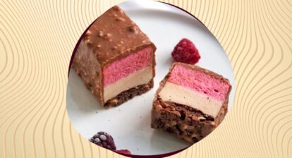 Пирожное «Брауни – Два мусса»