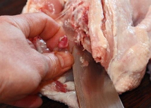 Фаршированная курица без костей пошаговый рецепт