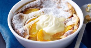 Клафути с персиками и абрикосами
