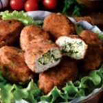 Куриные котлеты с сыром и зеленью