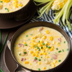 Кукурузно-картофельная похлебка чаудер