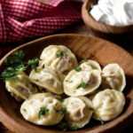 Вареники с картофелем и жареным луком