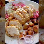 Куриные грудки в арахисовой панировке