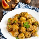 Мясные фрикадельки в апельсиновом соусе Мясные фрикадельки в апельсиновом соусе