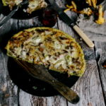 Пирог с лисичками и цукини Пирог с лисичками и цукини
