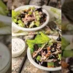 Салат из индейки с виноградом