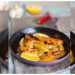 Куриные крылышки в глазури с апельсинами
