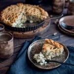 капустный пирог с курицей