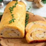сырный рулет с курицей