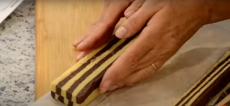 как готовить шахматное печенье