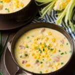 Кукурузно-картофельная похлебка чаудер