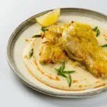 Белая рыба в панировке из картофельной соломки