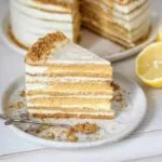 Медовик с лимонным курдом